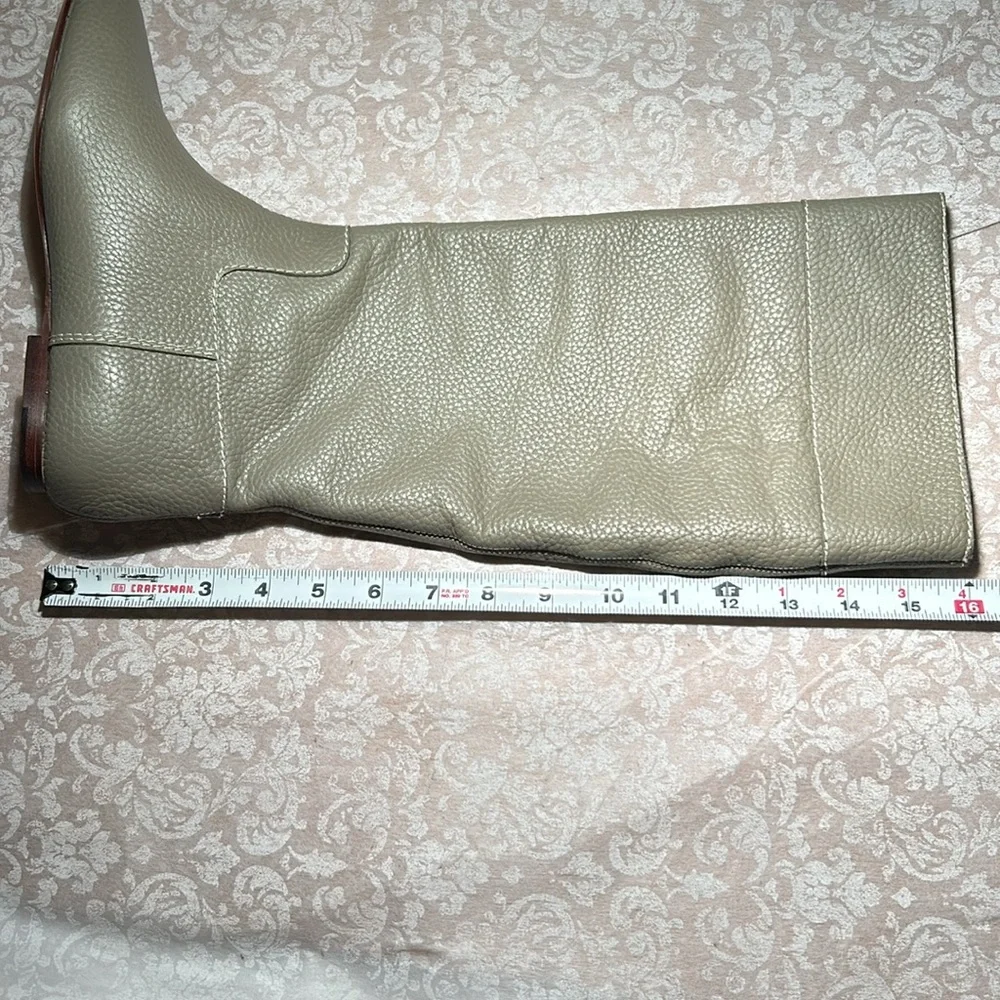 Pour La Victoire ~ Gray Pebbled Leather Orville Knee High Boots in size 7